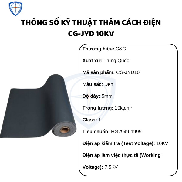 THẢM CÁCH ĐIỆN CG-JYD, BẢO HỘ ECO3D, DỤNG CỤ CÁCH ĐIỆN, THIẾT BỊ CÁCH ĐIỆN, 
