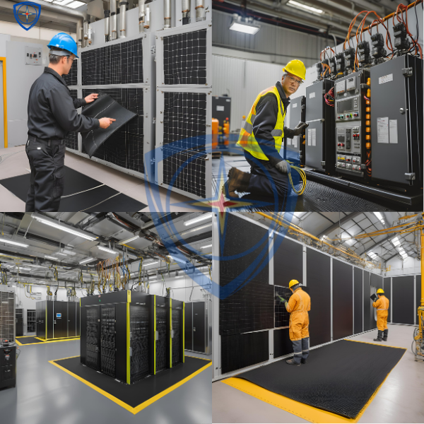 thảm cách điện,bảo hộ eco3d, dụng cụ cách điện, thảm cách điện, găng tay cách điện,