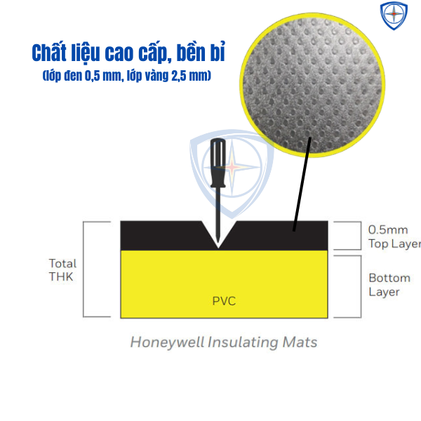 thảm cách điện honeywell, bảo họ eco3d, dụng cụ cách điện, thiết bị cách điện,