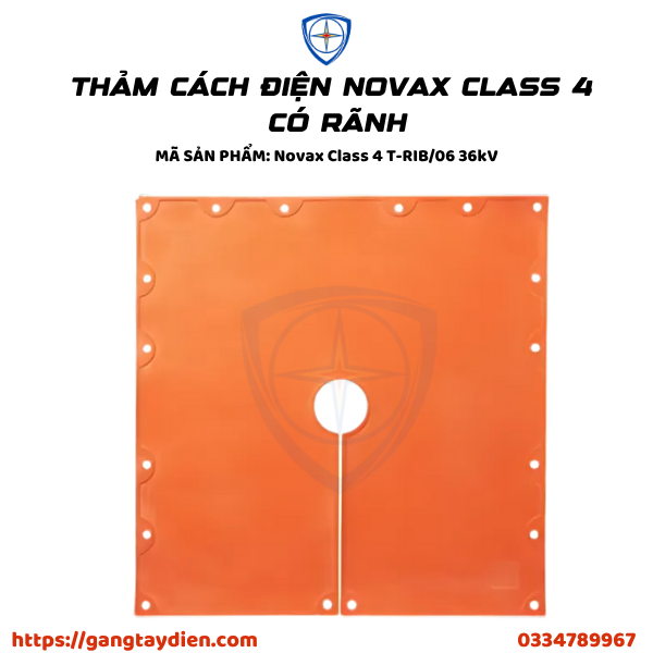 THẢM CÁCH ĐIỆN NOVAX, THẢM CÁCH ĐIỆN NOVAX CLASS 4 CÓ RÃNH, thảm cách điện có rãnh, thảm class 4, bảo hộ eco3d,