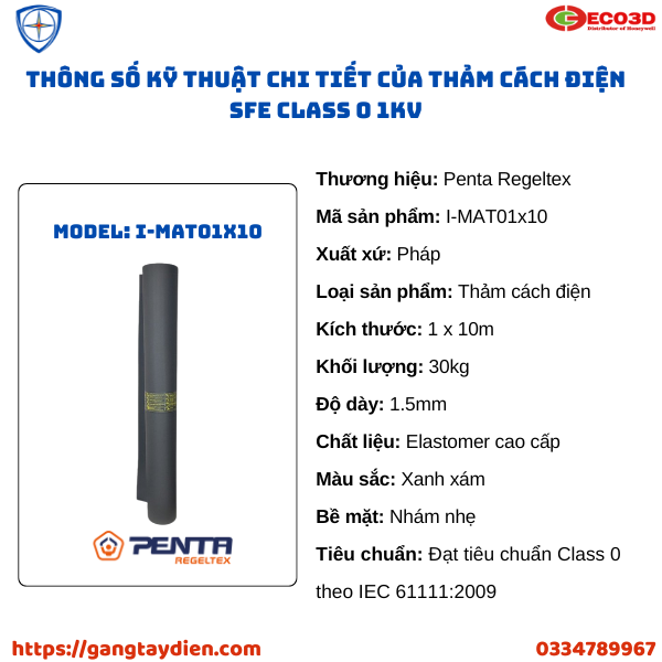 thảm cách điện SFE, bảo hộ eco3d, thảm cách điện, sfe,