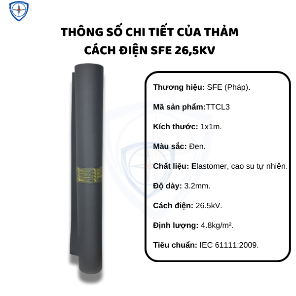 thảm cách điện SFE, bảo hộ eco3d, dụng cụ cách điện, thiết bị cách điện,