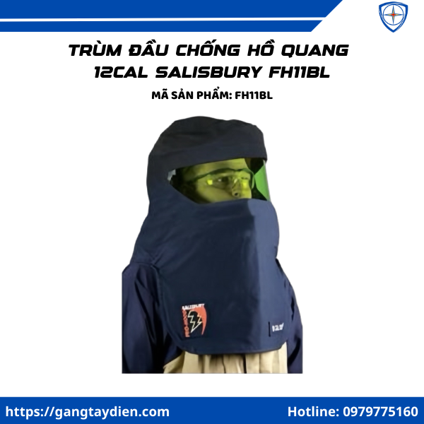 Trùm đầu chống hồ quang 12 CAL Salisbury, mũ chống hồ quang điện 12 cal/cm2, mũ bảo hộ hồ quang điện Salisbury, arc flash helmet 12 cal, mũ chống tia hồ quang Salisbury, bảo hộ điện eco3d, eco3d, mũ bảo hộ công trình điện arc flash, mũ cứng bảo hộ hồ quang điện, mũ bảo hộ ngành điện 12 cal/cm², bảo hộ lao động giá tốt,