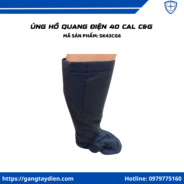 Ủng hồ quang điện 40 cal, ủng cách điện hồ quang 40 cal, ủng cách điện c&G, ủng cách điện 43 cal,