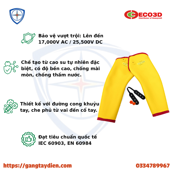 VAI ÁO CÁCH ĐIỆN NOVAX, novax, phụ kiện cách điện,