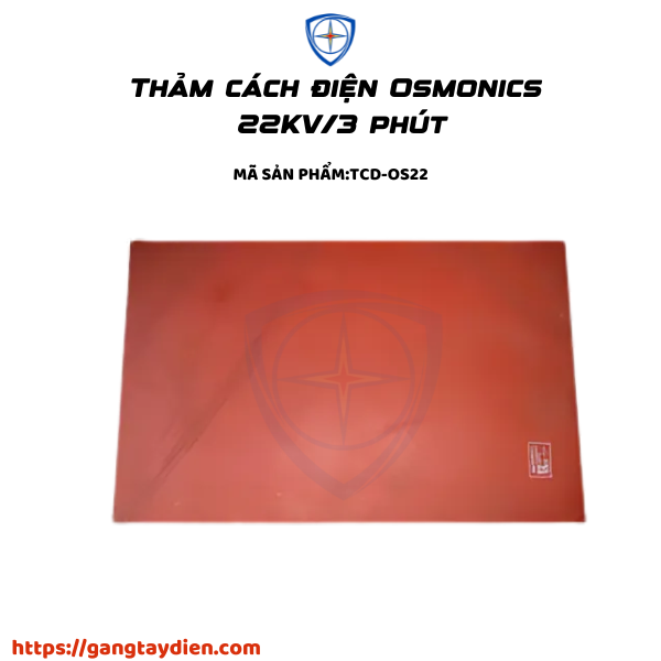 Thảm Cách Điện Osmonics, bảo hộ eco3d, thảm cách điện 22kv, thảm cách điện,